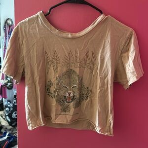 tan tilly’s shirt